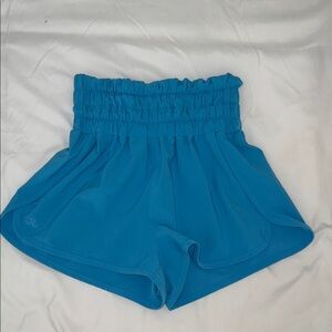 JO & JAX . turquoise shorts